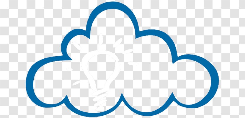 Clip Art Cloud Computing Storage - Texte Outline Transparent PNG