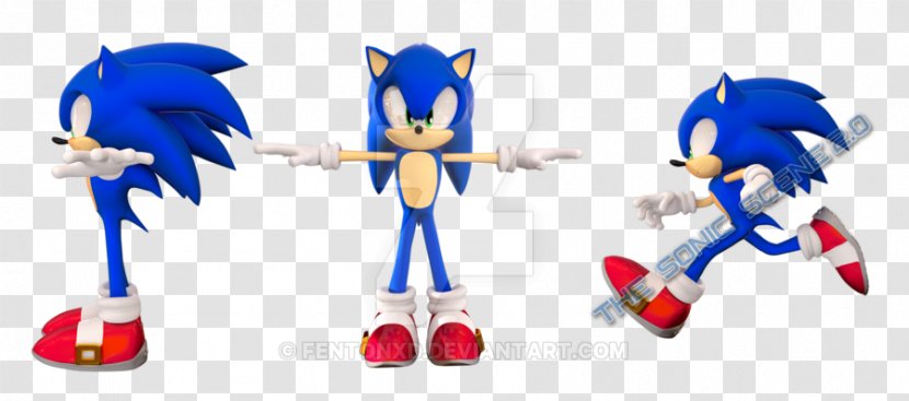 Sonic Adventure 2 3D Rush And The Black Knight Tails - Video Game - Turnaround Transparent PNG
