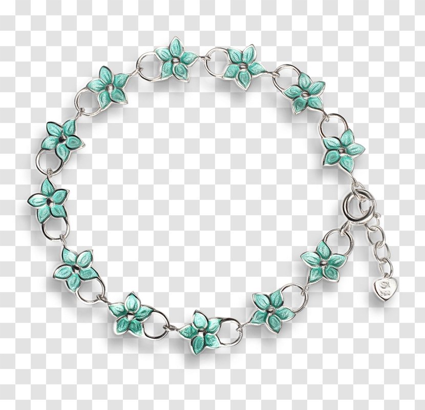 Body Jewelry Jewellery Bracelet Green Aqua - Watercolor - Necklace Making Transparent PNG