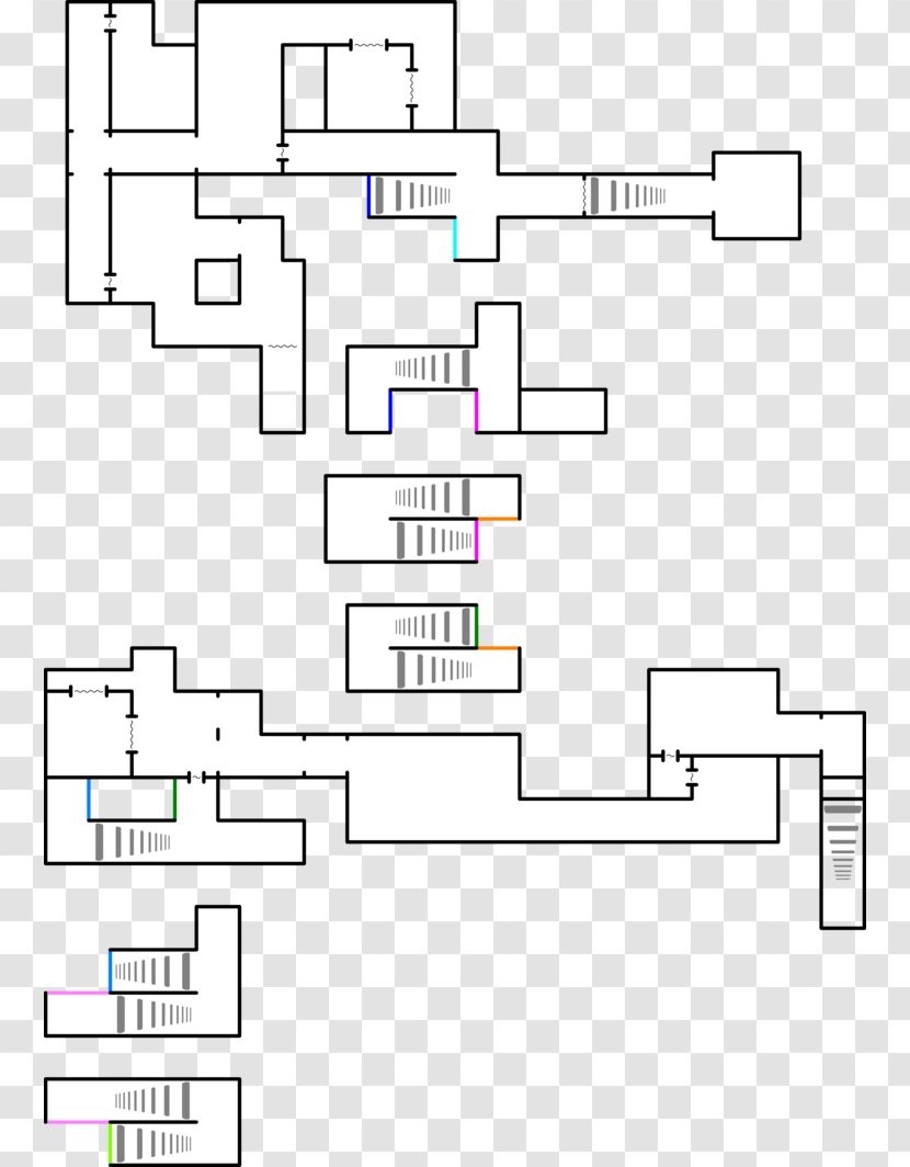 Bendy And The Ink Machine Floor Plan Map Page Layout - Chart Transparent PNG