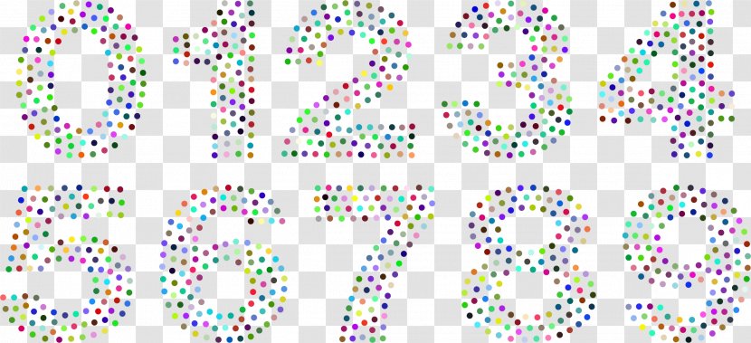 Polka Dot Line Graphic Design Point Product - Number Transparent PNG