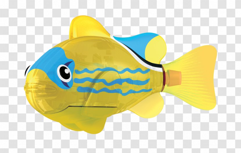 Game Light-emitting Diode Toy Robot Yellow - Fish Transparent PNG