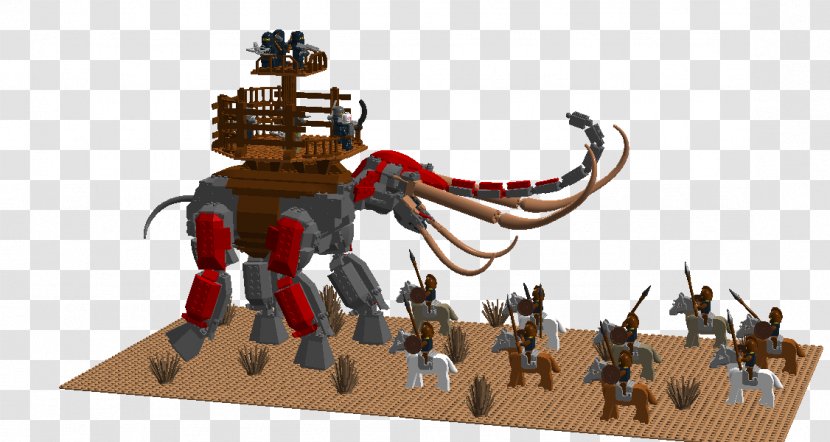 Battle Of The Pelennor Fields Lego Lord Rings Mûmakil - Minifigure - Elephant Ride Transparent PNG