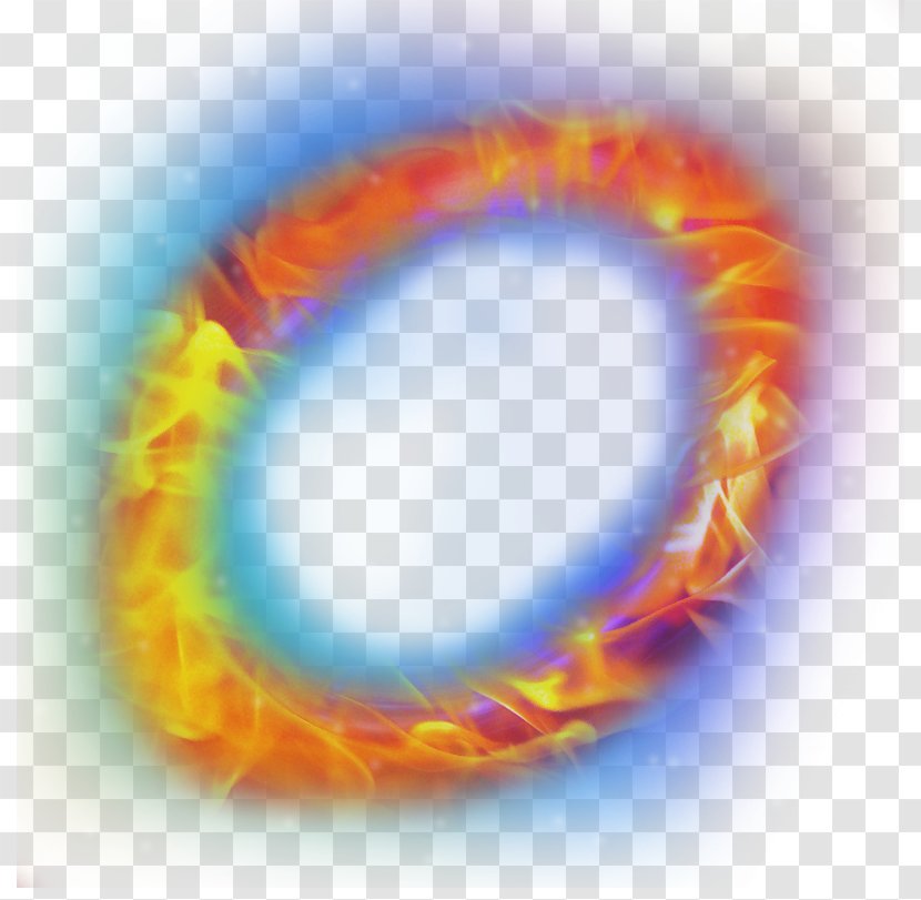 Ring Of Fire - Flame - Colorful Transparent PNG