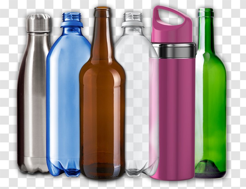 Glass Bottle Plastic Beer Transparent PNG