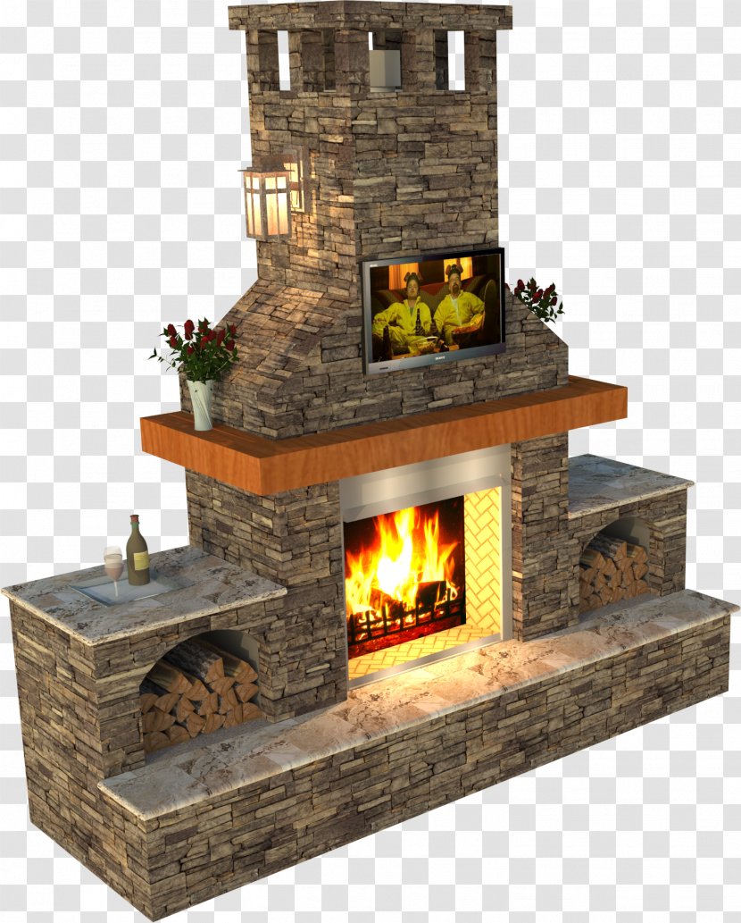 Hearth Masonry Oven Rumford Fireplace Outdoor - Frame Transparent PNG