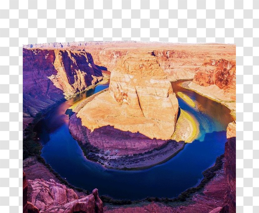 Grand Canyon Horseshoe Bend Glacier National Park Bay Glen - Tourist Attraction - United States Attractions Transparent PNG