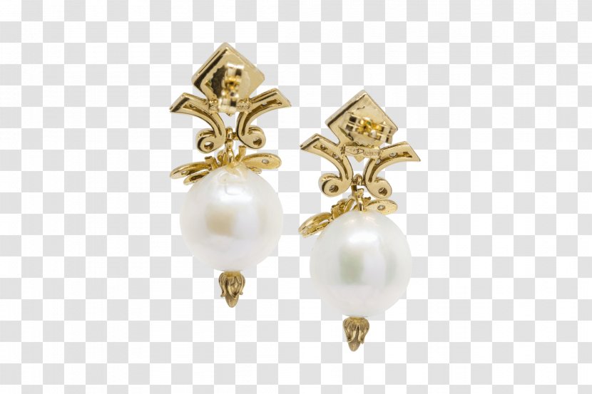 Pearl Earring Body Jewellery - Cultured Freshwater Pearls Transparent PNG