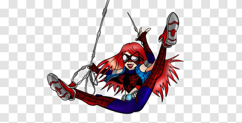 Mary Jane Watson Spider-Girl Spider-Man Cartoon - Flower - Spider-man Transparent PNG