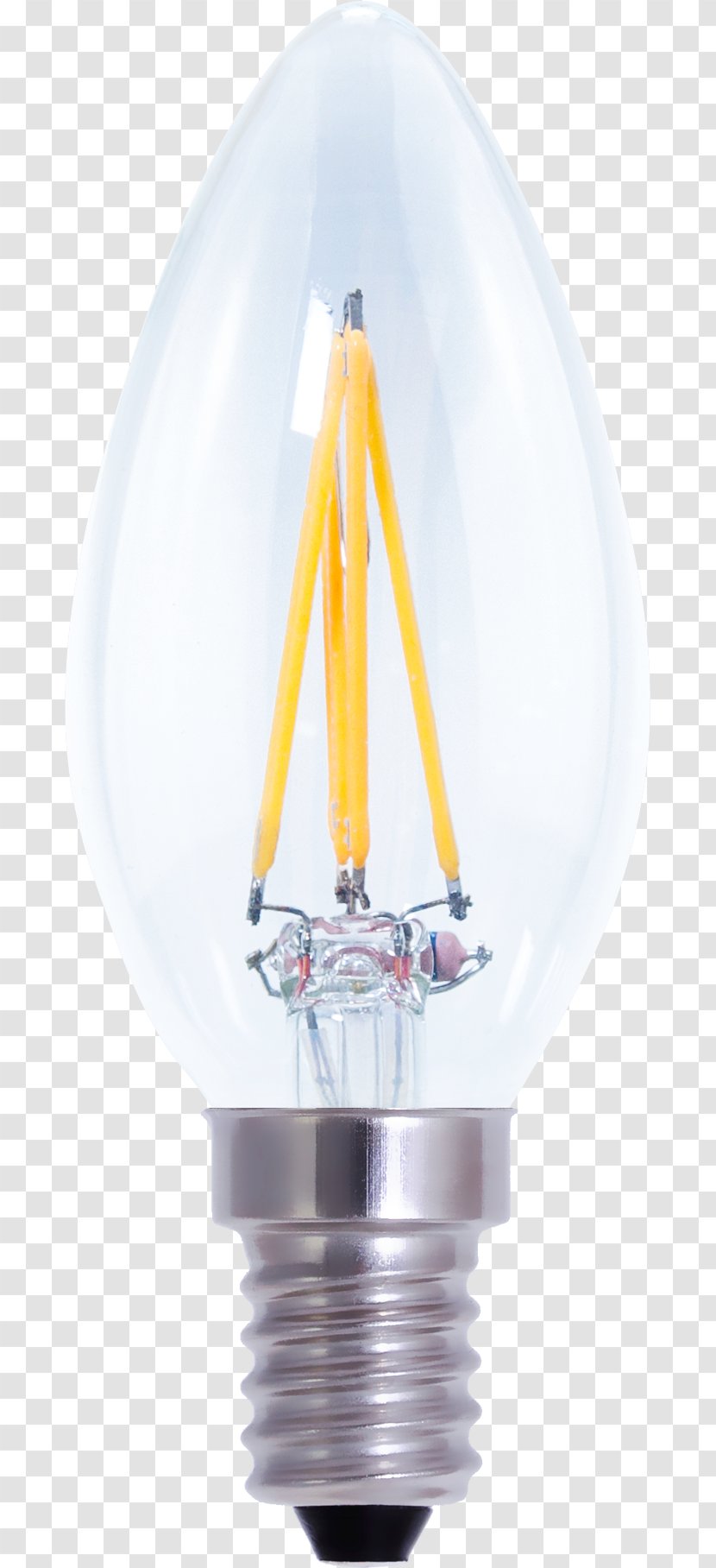 LED Lamp Edison Screw Incandescent Light Bulb Light-emitting Diode Candle - Lightemitting Transparent PNG