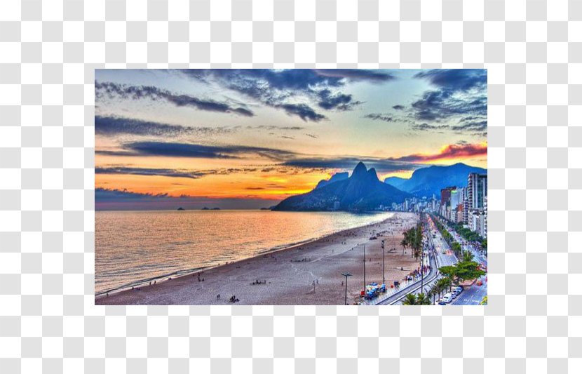 Ipanema Copacabana, Rio De Janeiro Leblon Lopes Mendes Arraial Do Cabo - Beach Sunset Transparent PNG