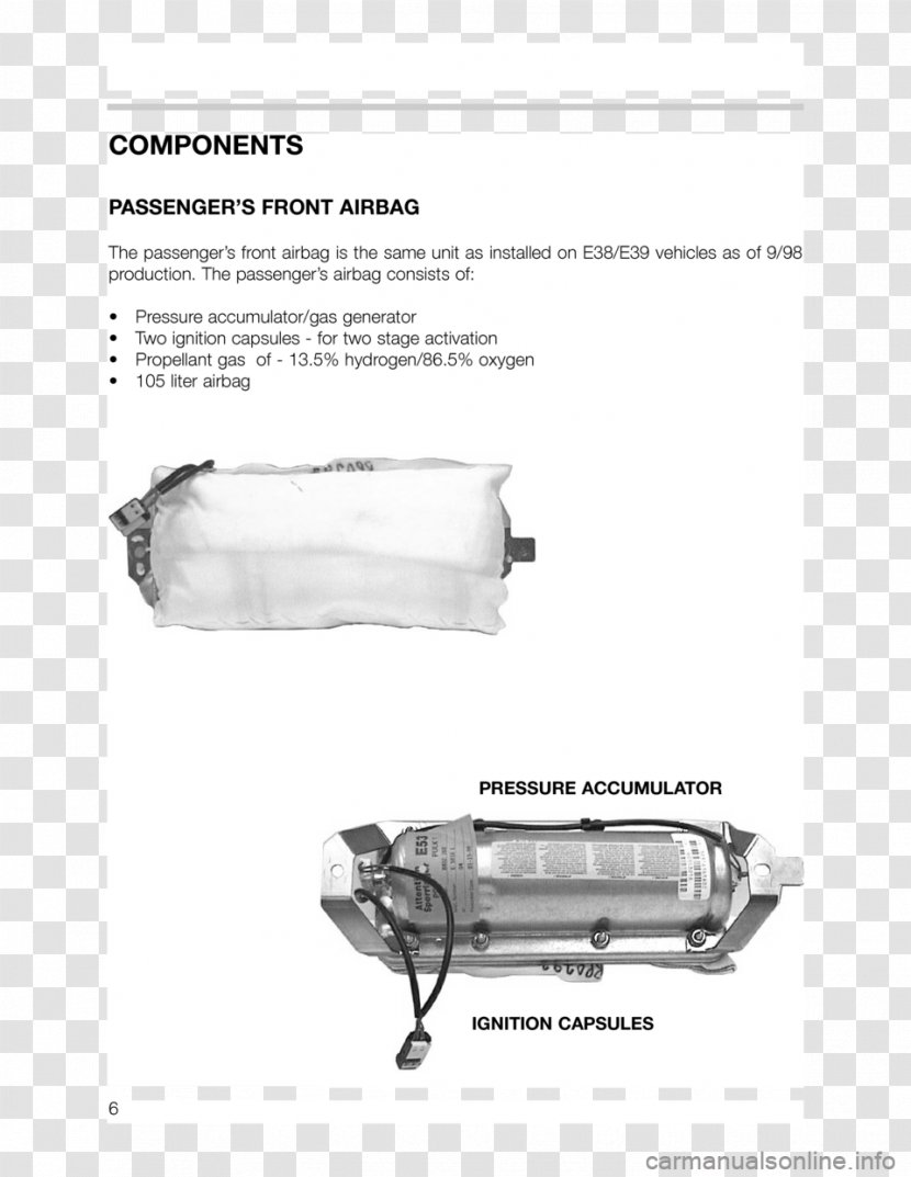 1999 BMW 7 Series 1 3 (E46) (E38) - Bmw E46 - Hydrogen Transparent PNG