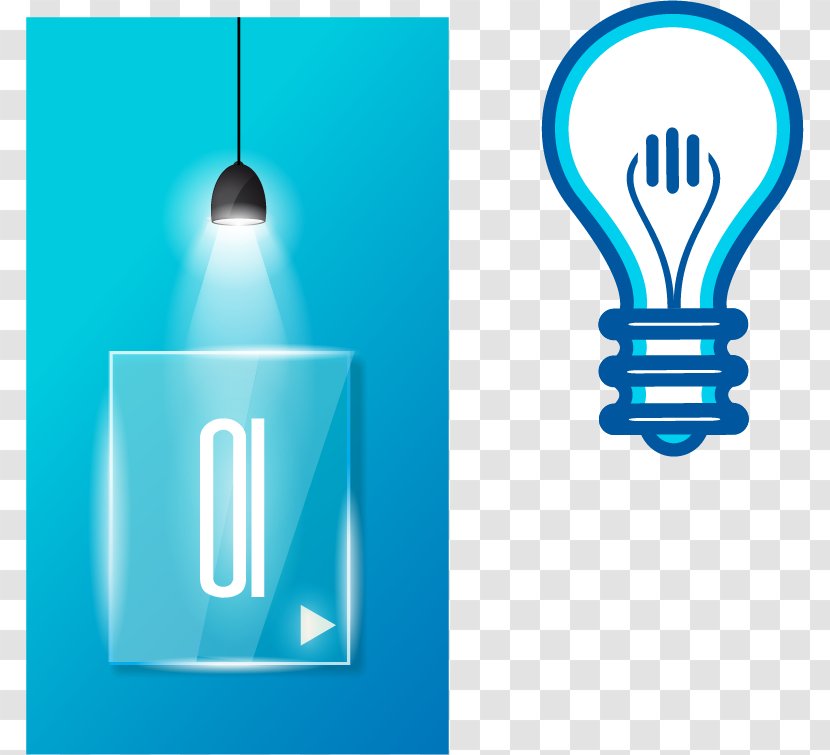 Incandescent Light Bulb Lamp - Artworks - Ppt Vector Material Transparent PNG