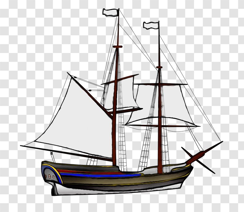 Vehicle Mast Sailing Ship Boat Tall - Fluyt Transparent PNG