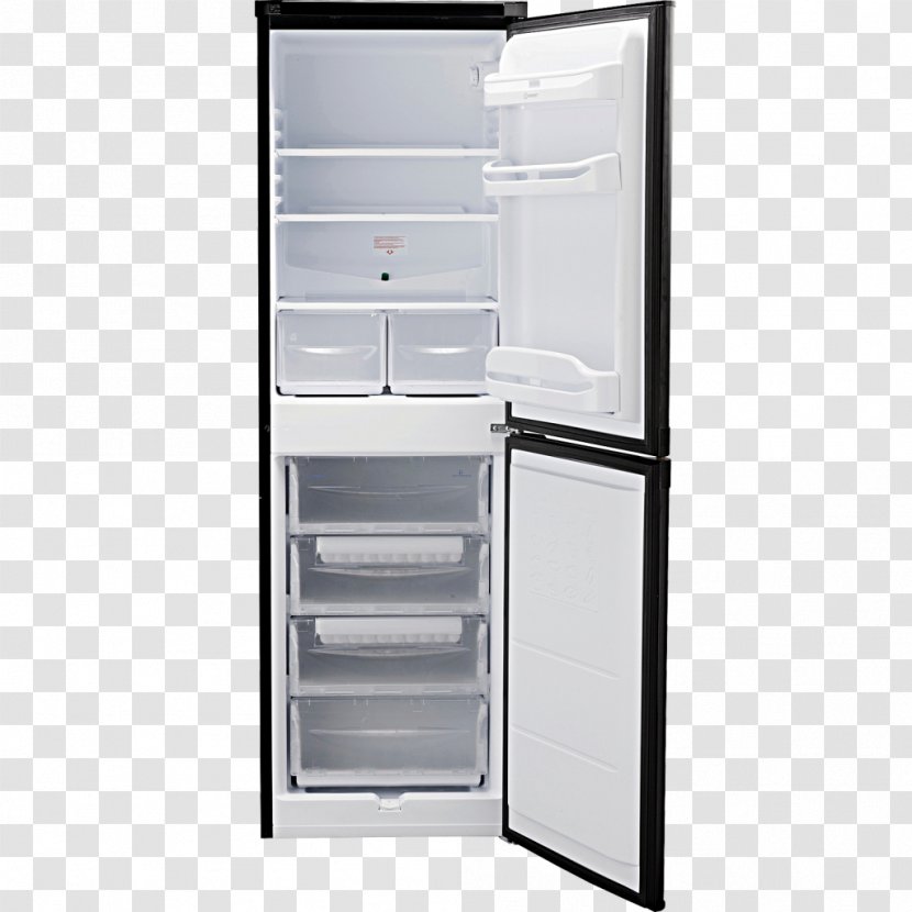 Refrigerator Indesit CAA 55 Fridge Freezers Transparent PNG