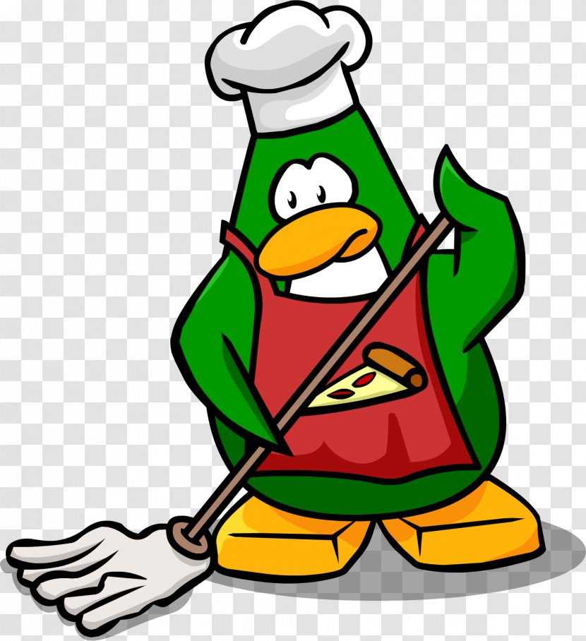 Chicago-style Pizza Club Penguin Chef Delivery - Food - Penguins Transparent PNG