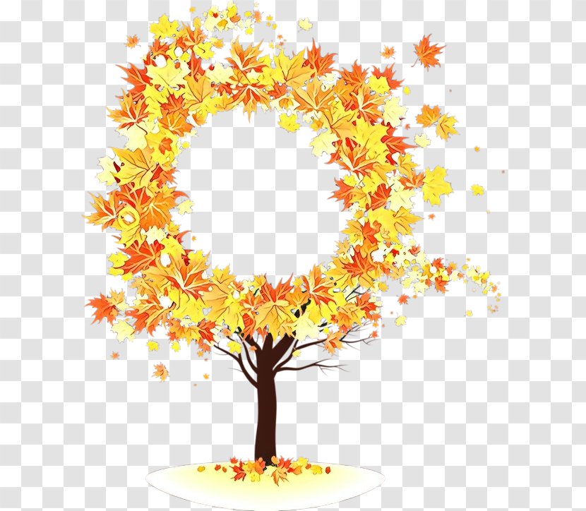 Autumn Tree - Plant - Heart Transparent PNG