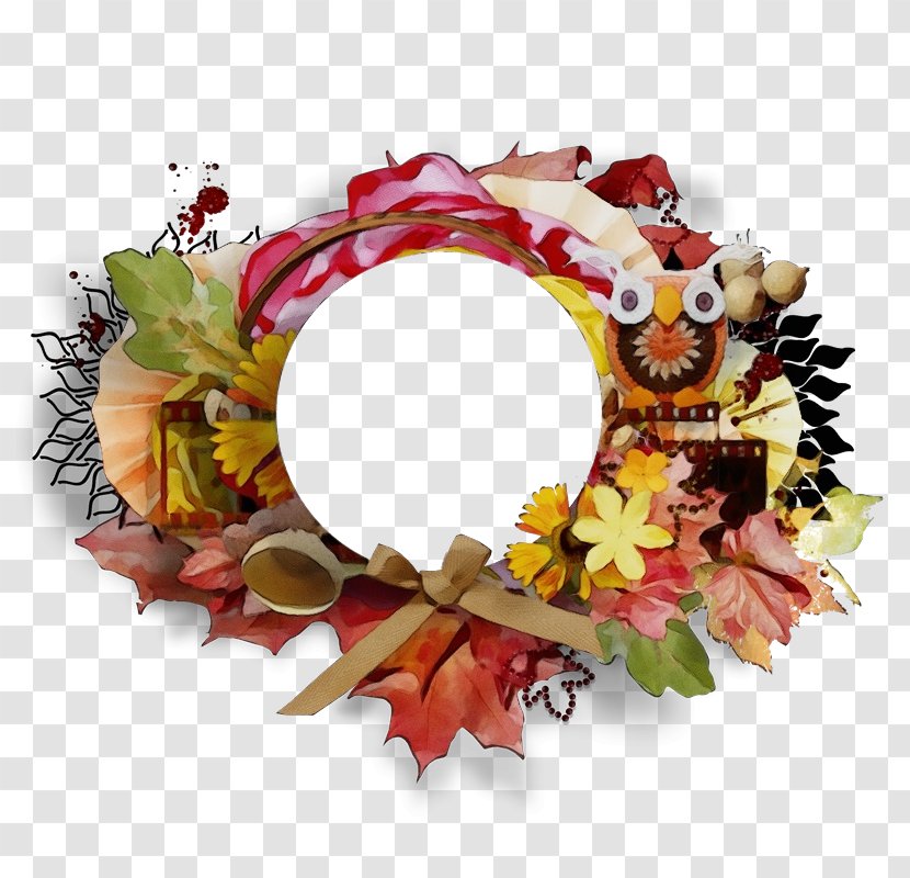 Watercolor Background Autumn Frame - Picture Frames - Fashion Accessory Interior Design Transparent PNG