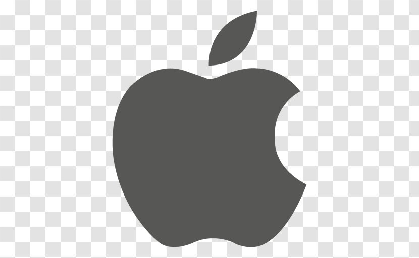 Apple Logo - Black And White - Computer Software Transparent PNG