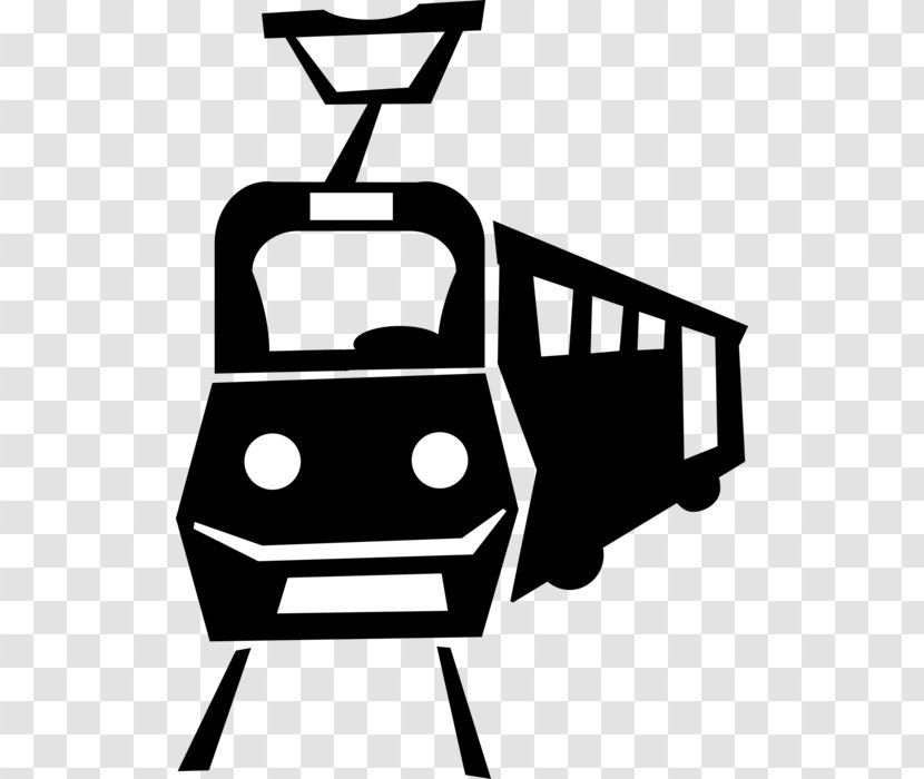 Clip Art Vector Graphics Trolley Image - Transport - Amtrak Transparent PNG