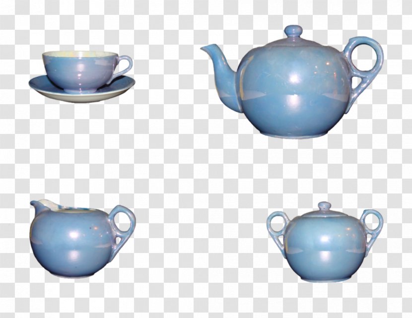 Teapot Tea Set Coffee Tableware - Drinkware Transparent PNG