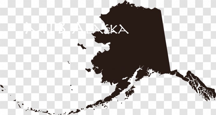 Flag Of Alaska Map Transparent PNG