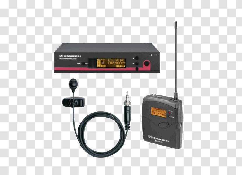 Wireless Microphone Sennheiser EW G3 Lavalier Transparent PNG