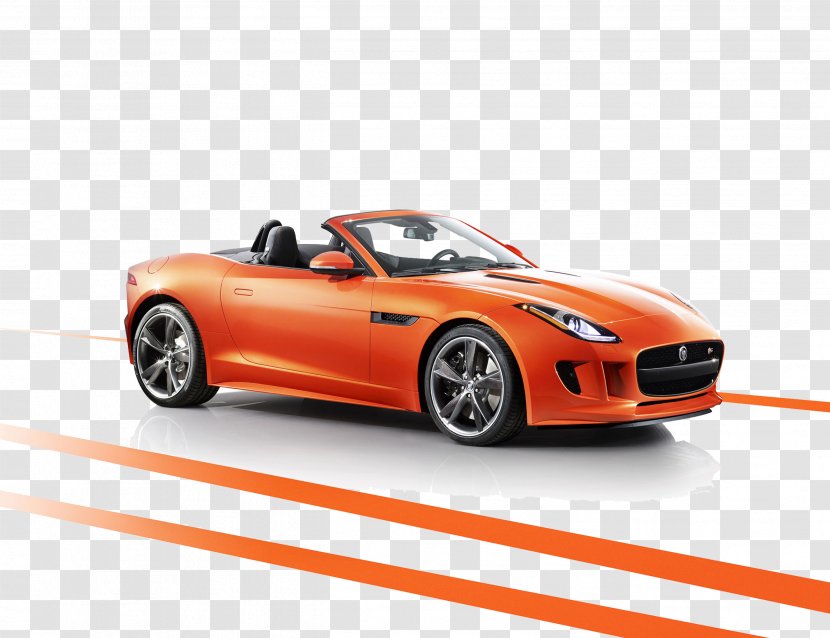 2014 Jaguar F-TYPE 2017 Car XK - V8 Engine - Cool Orange Transparent PNG