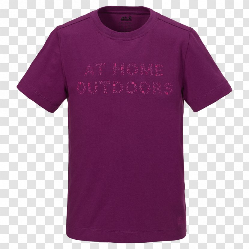 T-shirt Cotton Clothing Gildan Activewear - Violet Transparent PNG