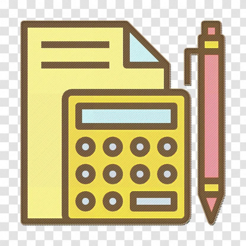 Pen Icon Shopping Icon Calculator Icon Transparent PNG