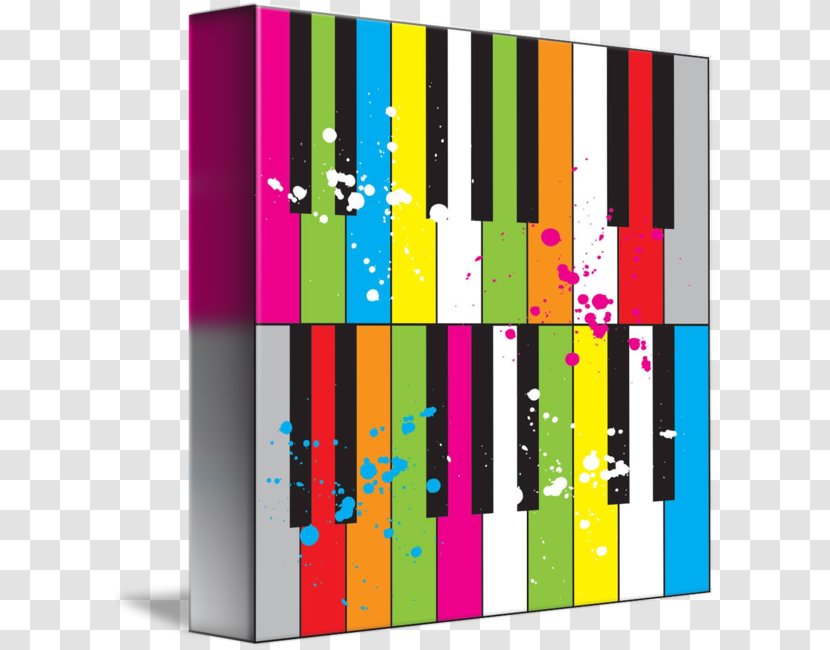 Piano Art Painting Graphic Design - Heart Transparent PNG