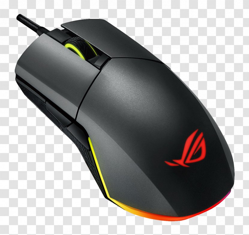 ROG Pugio Computer Mouse Laptop Republic Of Gamers Optical - Component Transparent PNG