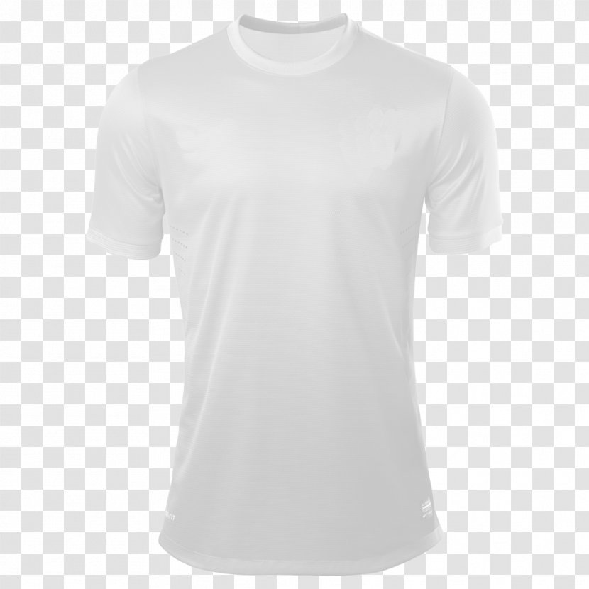 T-shirt White Sleeve Tennis Polo - Grey Transparent PNG