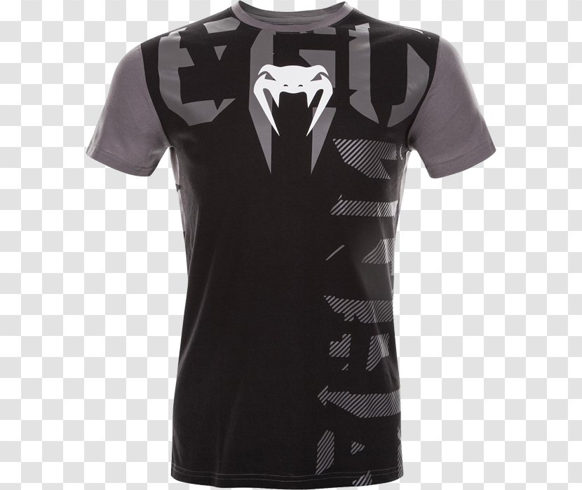 T-shirt Ultimate Fighting Championship Venum Clothing Polo Shirt - Black Transparent PNG