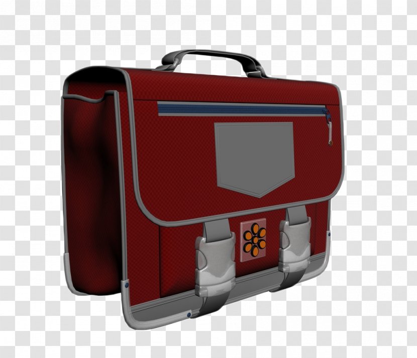 Hand Luggage Baggage Suitcase - Beautifully Bag 3D Model Transparent PNG