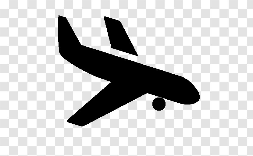 Airplane - Airport - Silhouette Transparent PNG