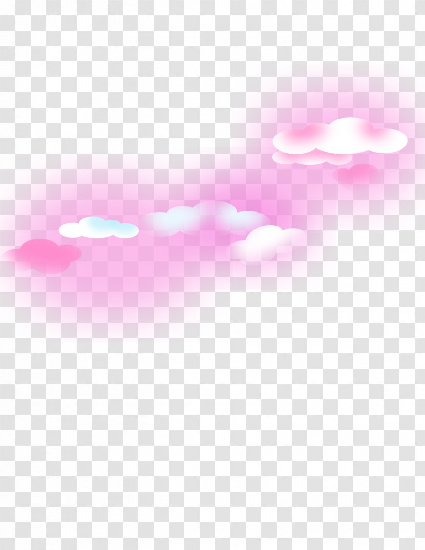 Pink Cloud - Purple Transparent PNG