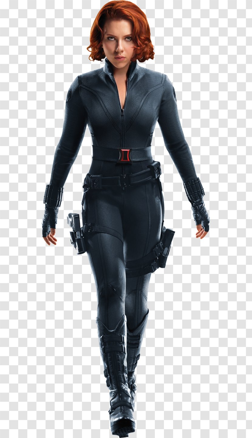 Scarlett Johansson Black Widow Captain America Falcon The Avengers - Marvel Cinematic Universe Transparent PNG