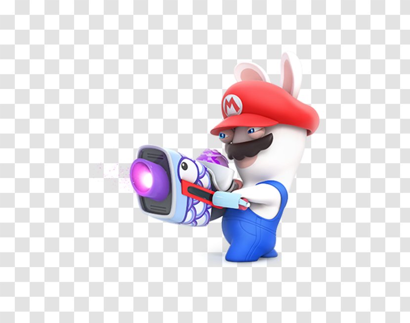 Mario + Rabbids Kingdom Battle Luigi & Yoshi Bros. - Raving Transparent PNG