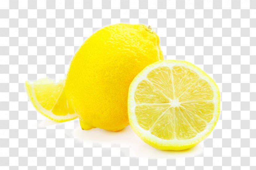 Lemon-lime Drink Photography - Food - Yellow Lemon Slice Close-up HD Transparent PNG