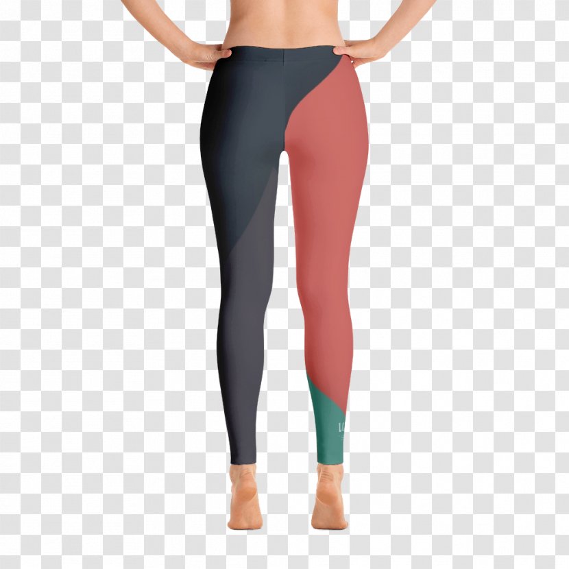 T-shirt Leggings Yoga Pants Capri Clothing - Cartoon Transparent PNG