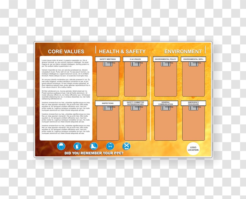Safety Information Training Communication - Orange - Home Transparent PNG