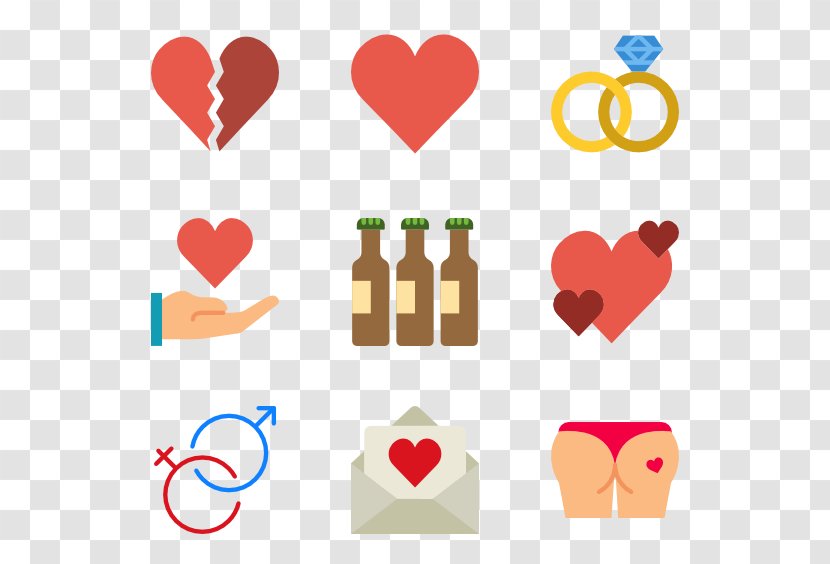 Lifestyle Icon Design Clip Art - Romance Transparent PNG