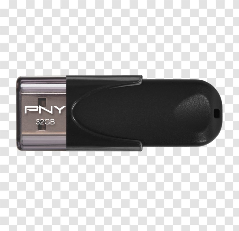 Pny Attache 4.0 Usb 2.0 16GB USB Flash Drives PNY Attaché Technologies - Electronics Accessory Transparent PNG