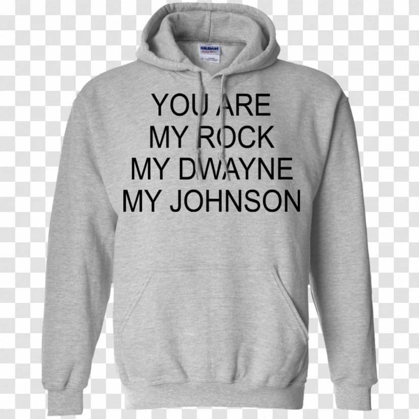 Hoodie T-shirt Sweater Sizing Bluza - Pocket - Dwayne Johnson Transparent PNG