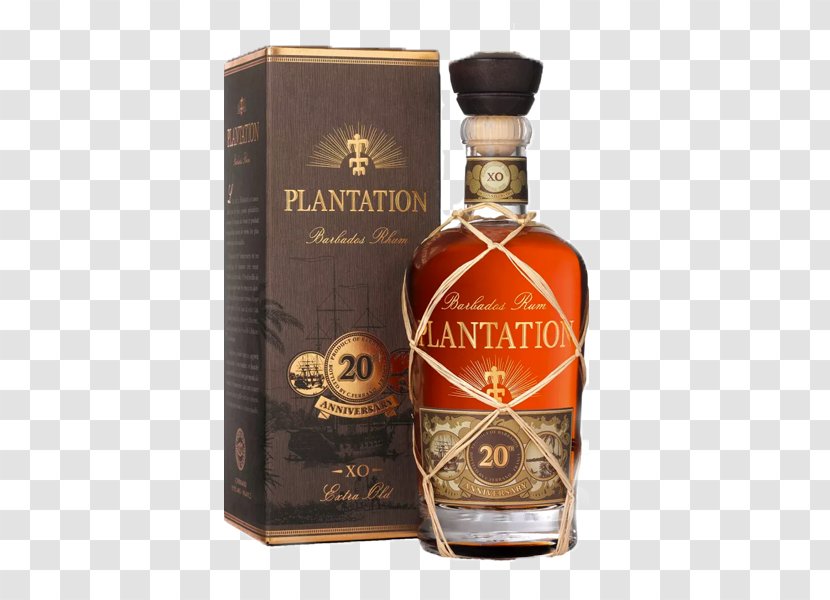 Plantation 5 Year Old Barbados Grande Reserve Dark Rum XO 20th Anniversary Liquor Original - Barrel - Aniversário Transparent PNG