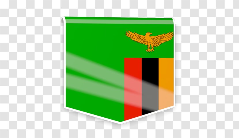 Brand Football Association Of Zambia - Flag - Design Transparent PNG