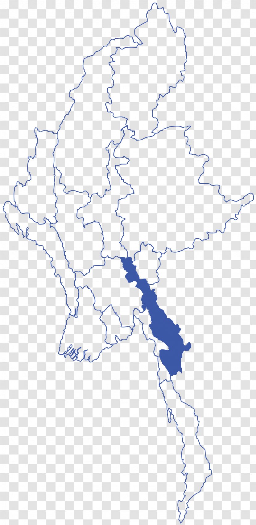 Administrative Divisions Of Myanmar Hpa-An Loikaw Kayah State Jurisdiction - All Transparent PNG