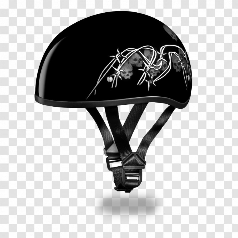 Motorcycle Helmets Visor Accessories - Bicycle Helmet - Three Skulls Transparent PNG