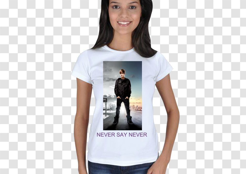 T-shirt Woman Never Let You Go Boyfriend Say (Single Version) - Sleeve Transparent PNG